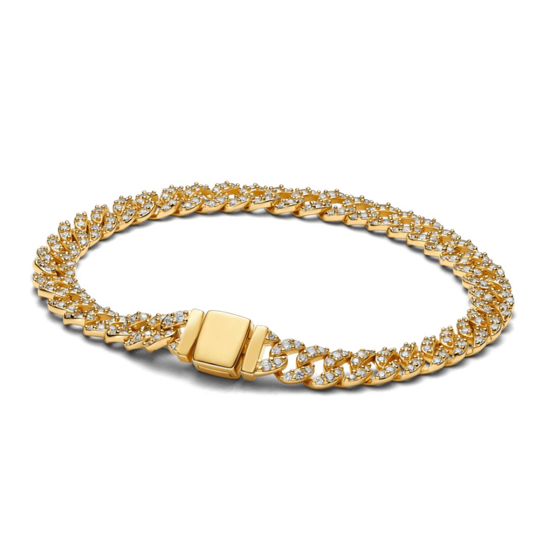 Pulsera Cubana Pavé