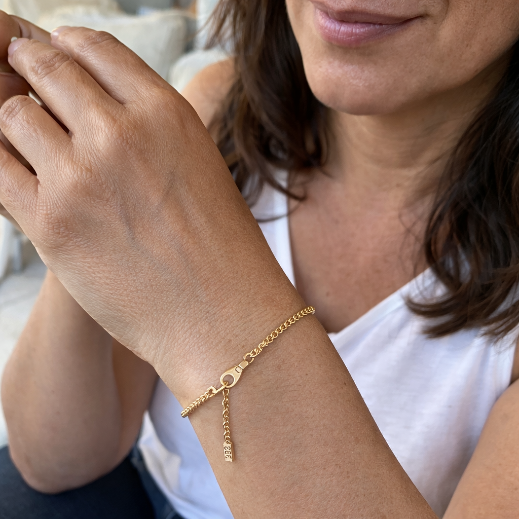 Pulsera Cadena Torcida