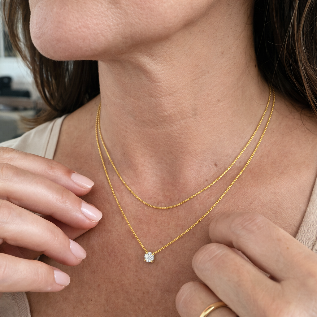 Collar en Capas Halo