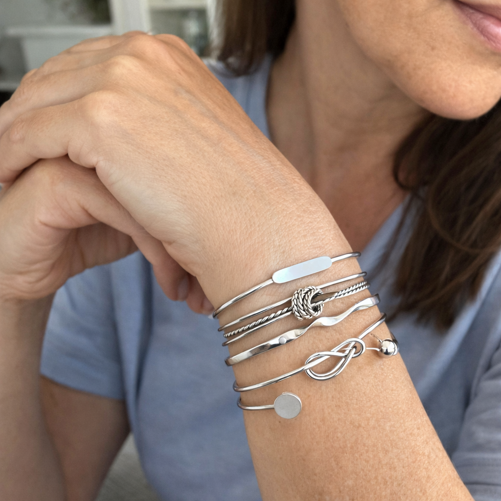 Set de Pulseras Elegancia Nudo