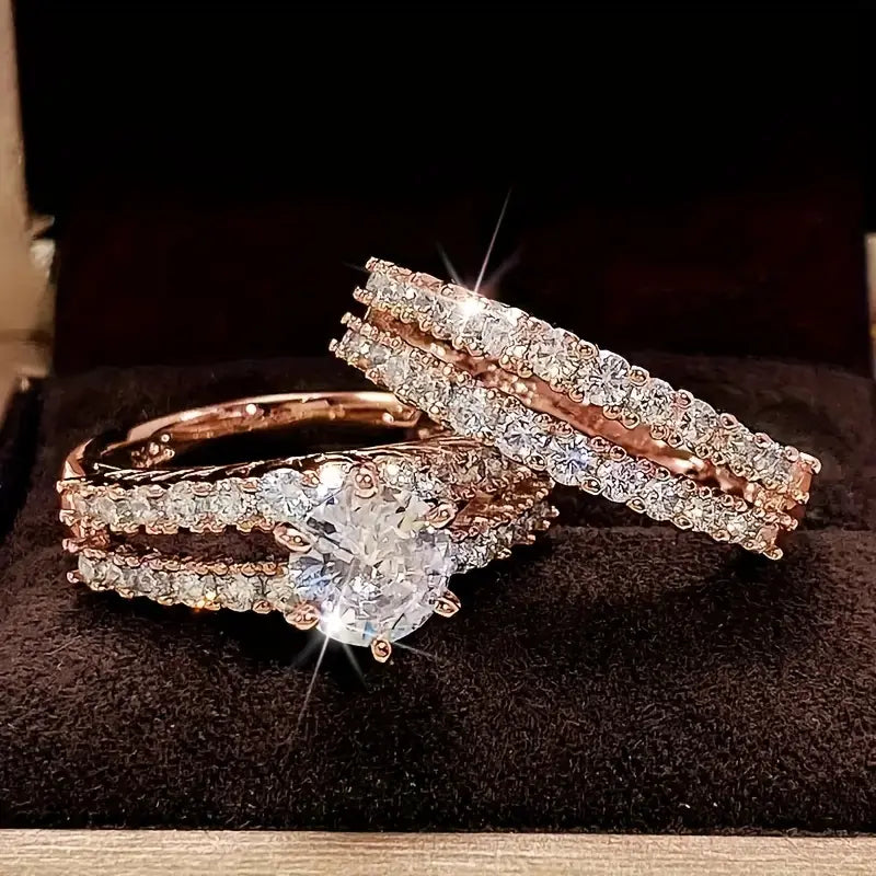 Set de Anillos Brillo Eterno