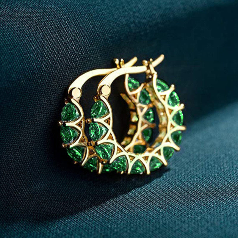 Elena Marlowe Aretes Argolla