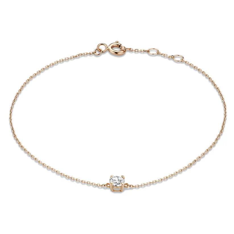 Clea Pulsera con Piedra Moissanita