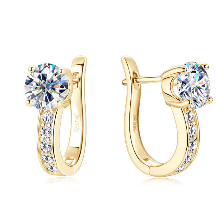 Aretes Mini Argollas Canal