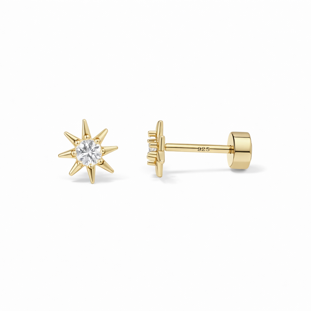 Aretes Rayo de Sol