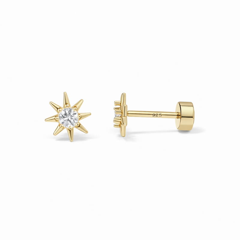 Aretes Rayo de Sol