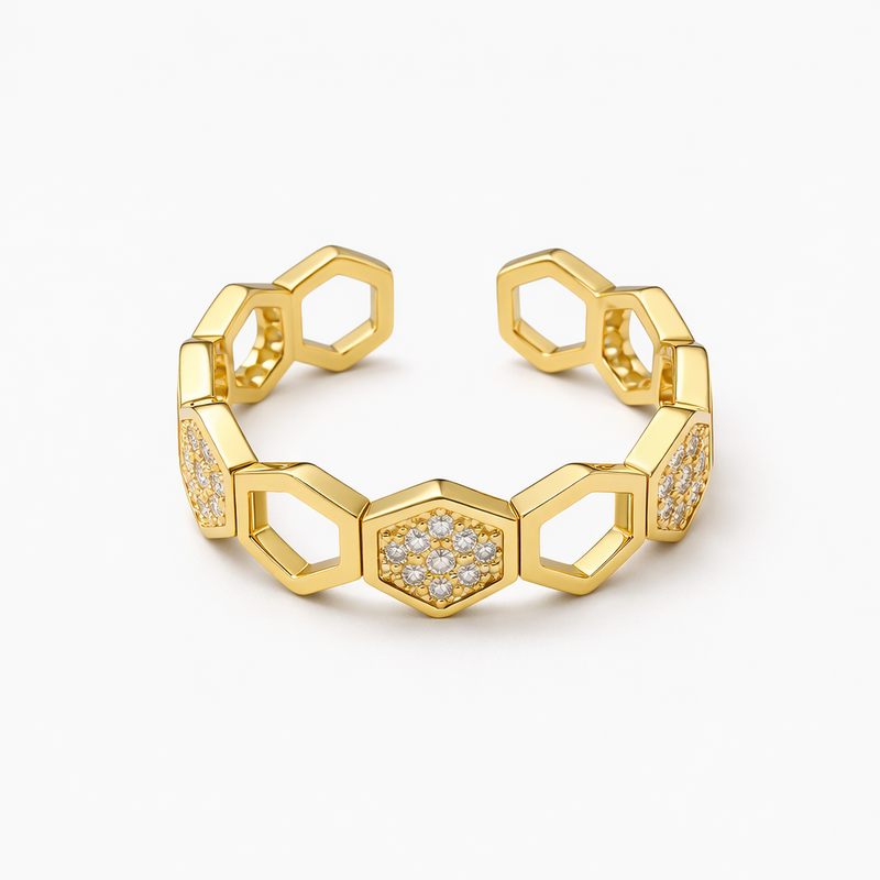 Anillo Panal de Cristal