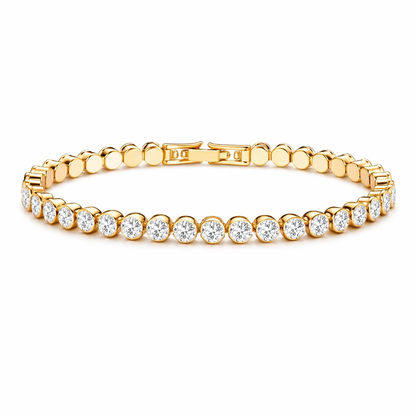 Pulsera Tennis Corte Redondo