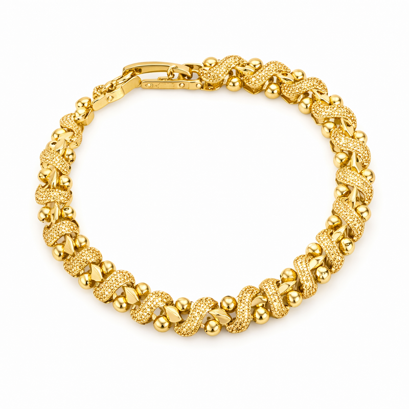 Pulsera Lirio Ola Adornada
