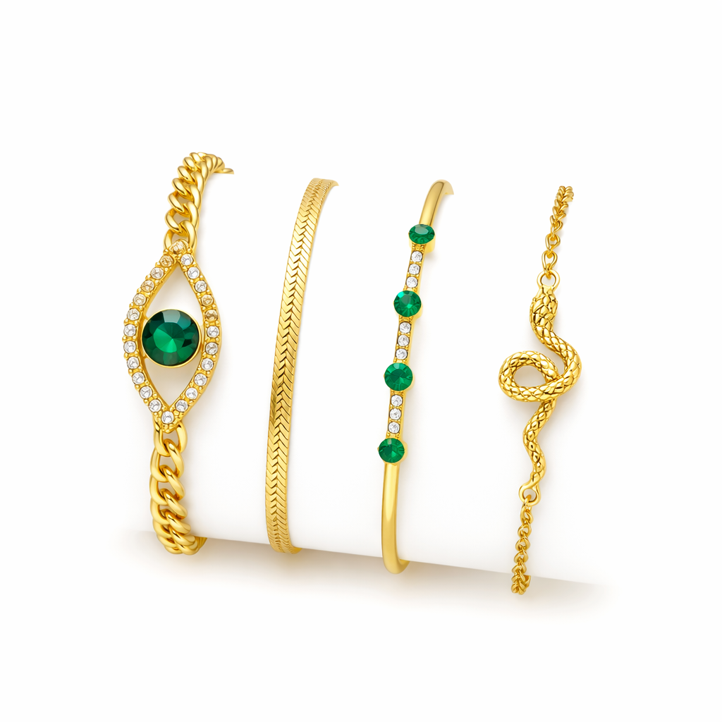 Serpina Veyra Set de Pulseras