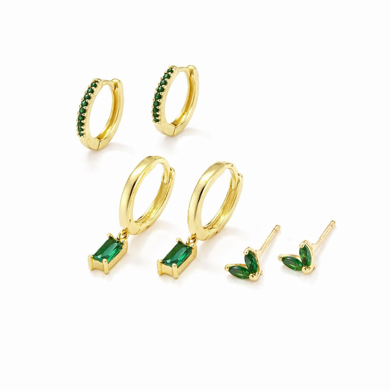 Fiorenza Viridelle Set de Aretes