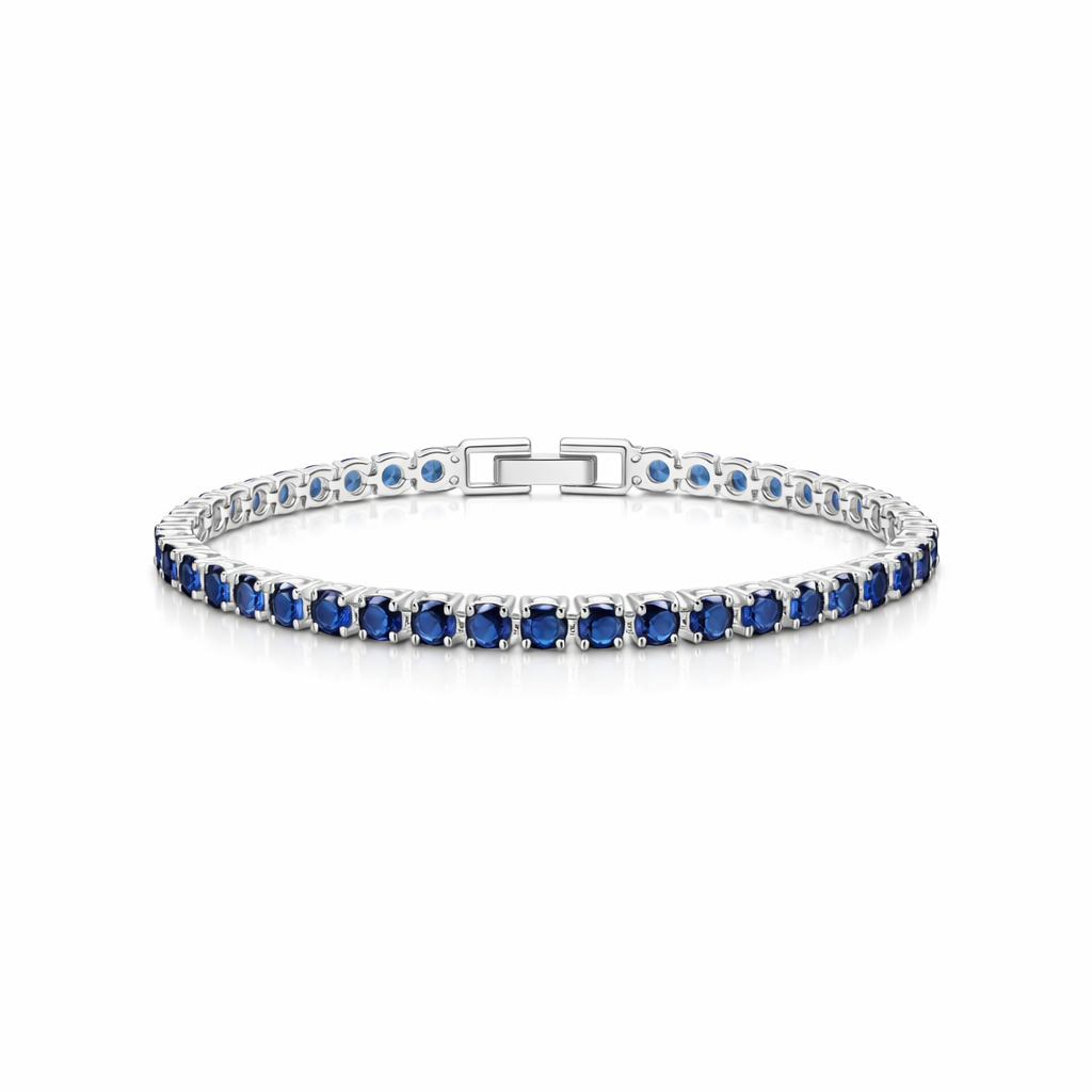 Pulsera Tenis de Zafiro