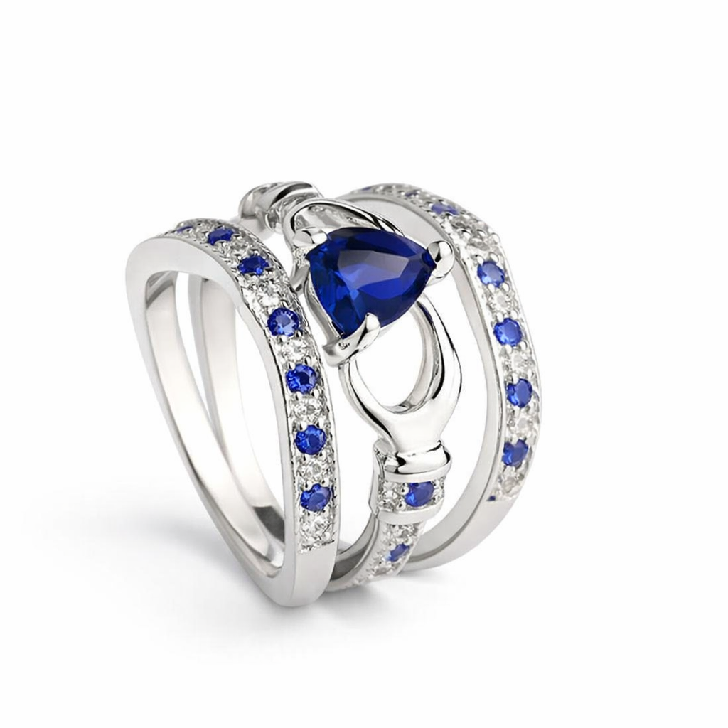 Set de Anillos Azura Lujo Eterno