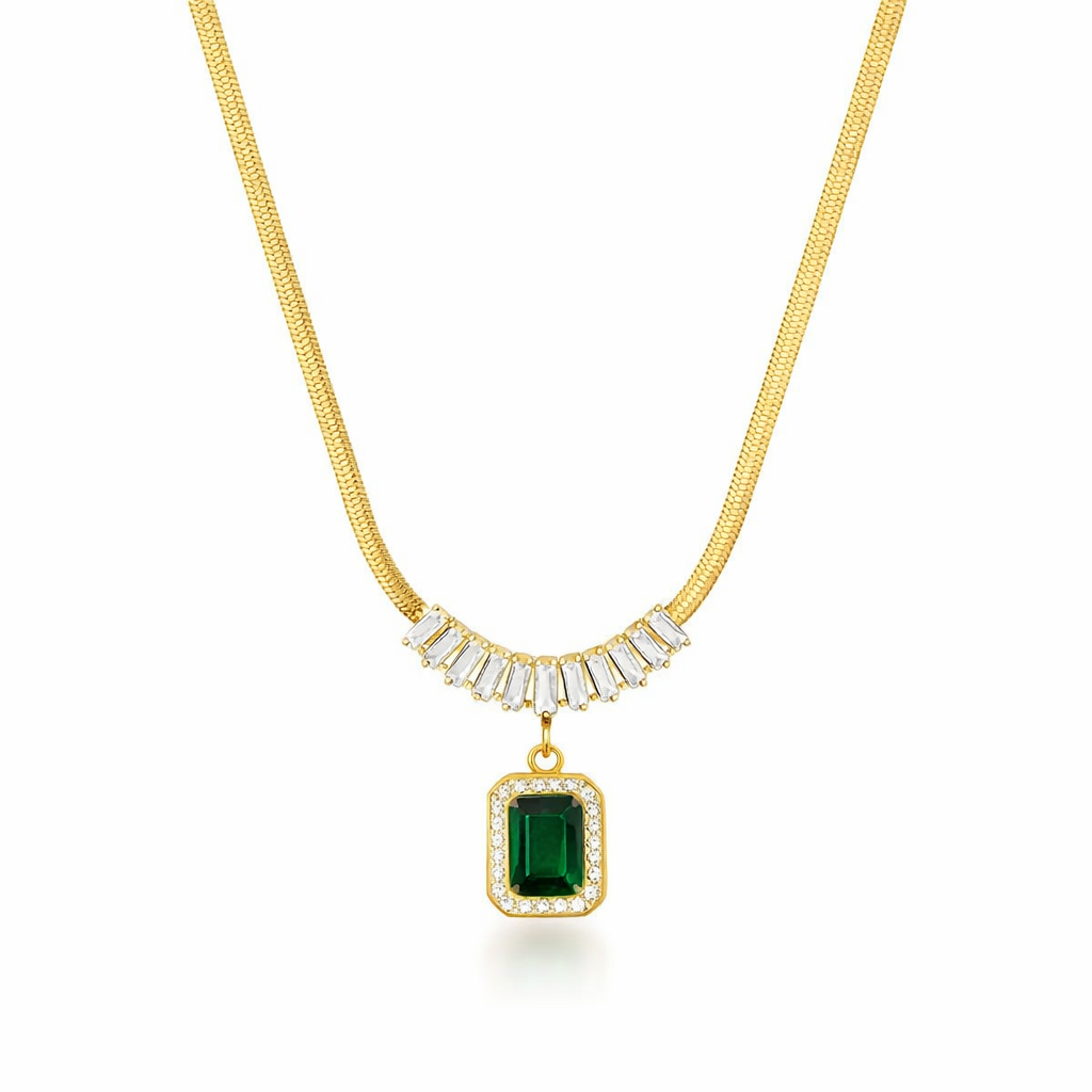 Collar Regalia Prisma Esmeralda