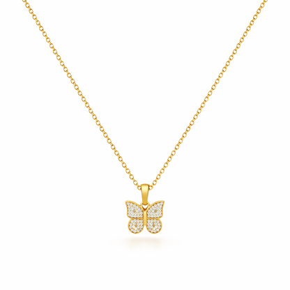 Collar Mariposa Brillante