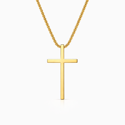 Collar Cruz con Marco
