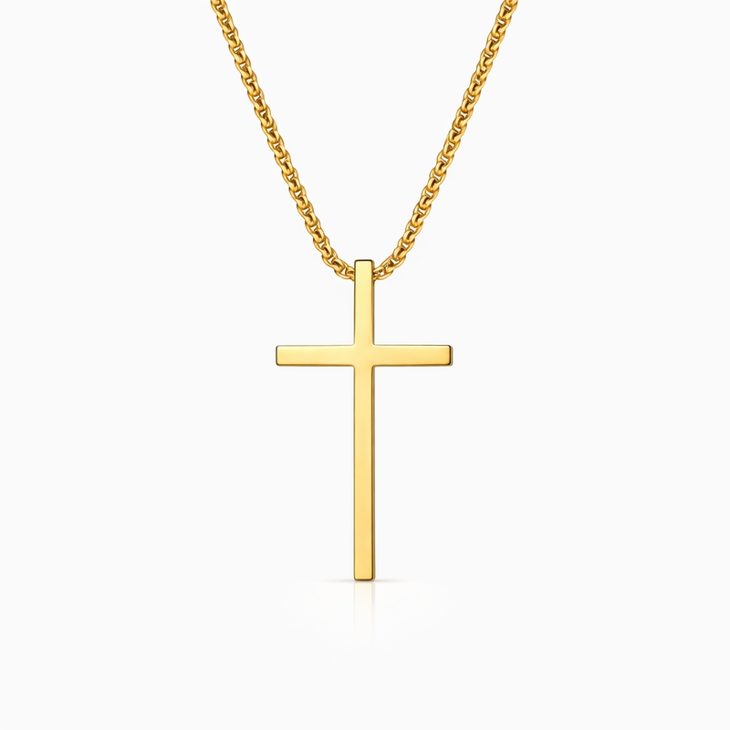 Collar Cruz con Marco
