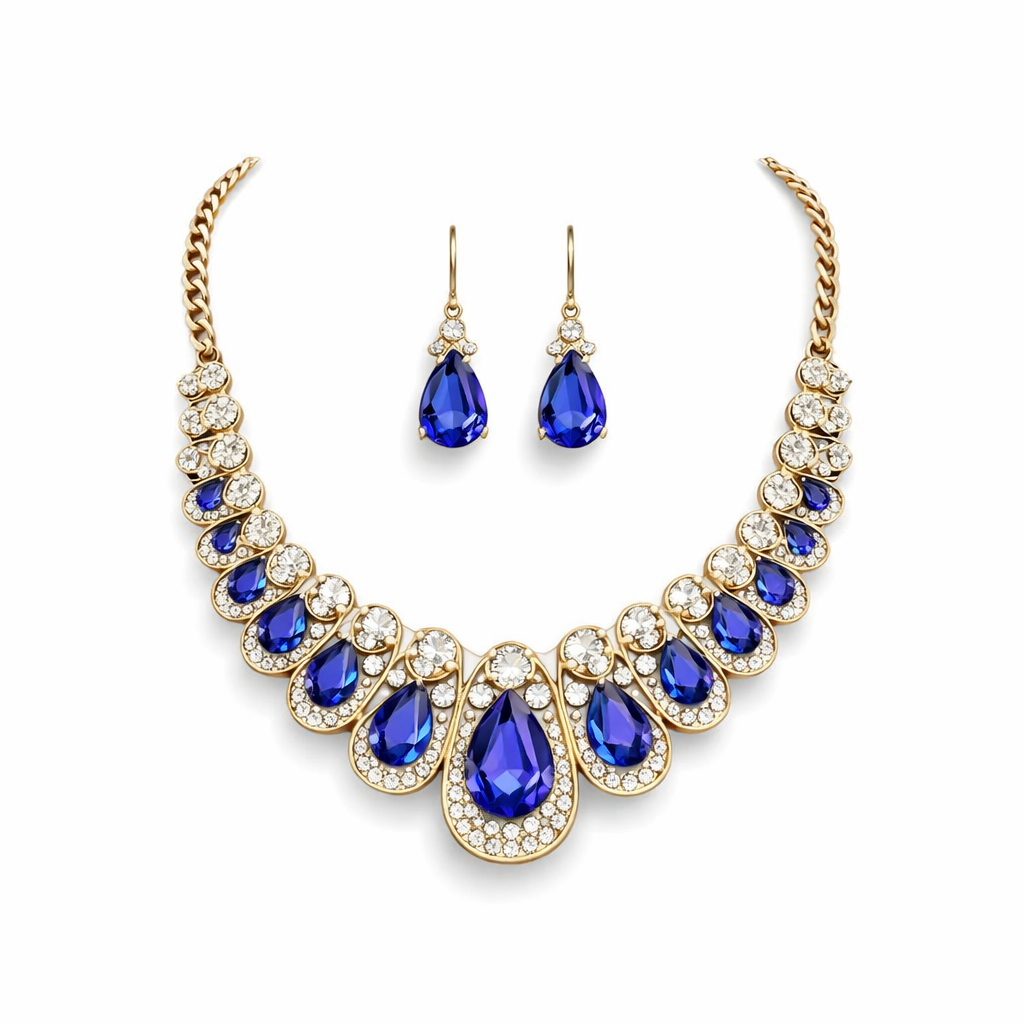 Set de Joyas de Zafiros Maevina