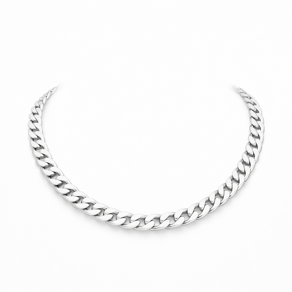 Collar Eslabón Cubano Grueso