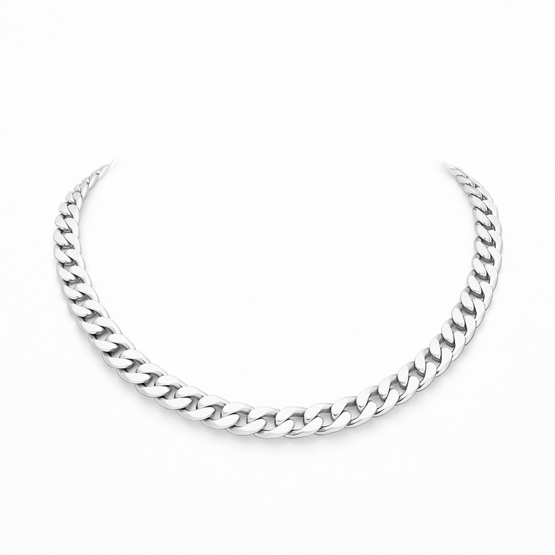 Collar Eslabón Cubano Grueso