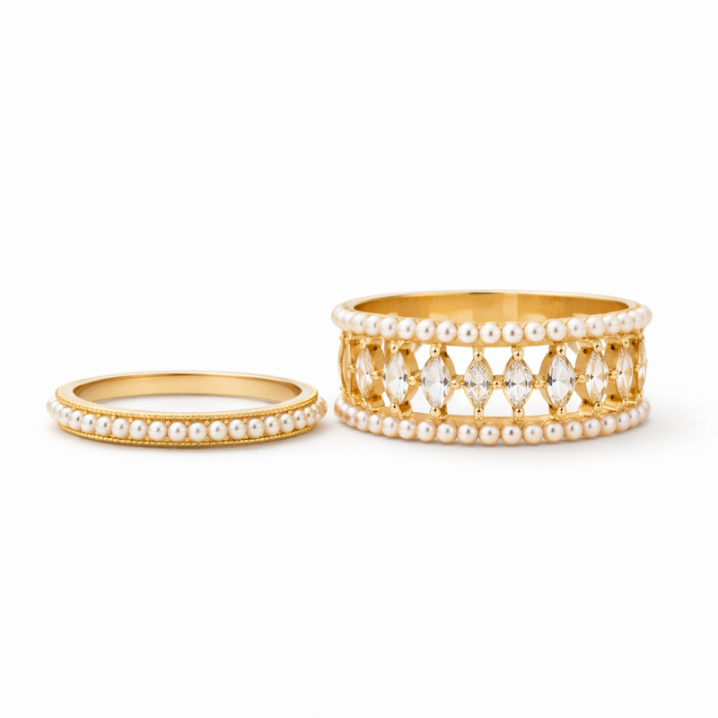 Elodie Vance Set de Anillos