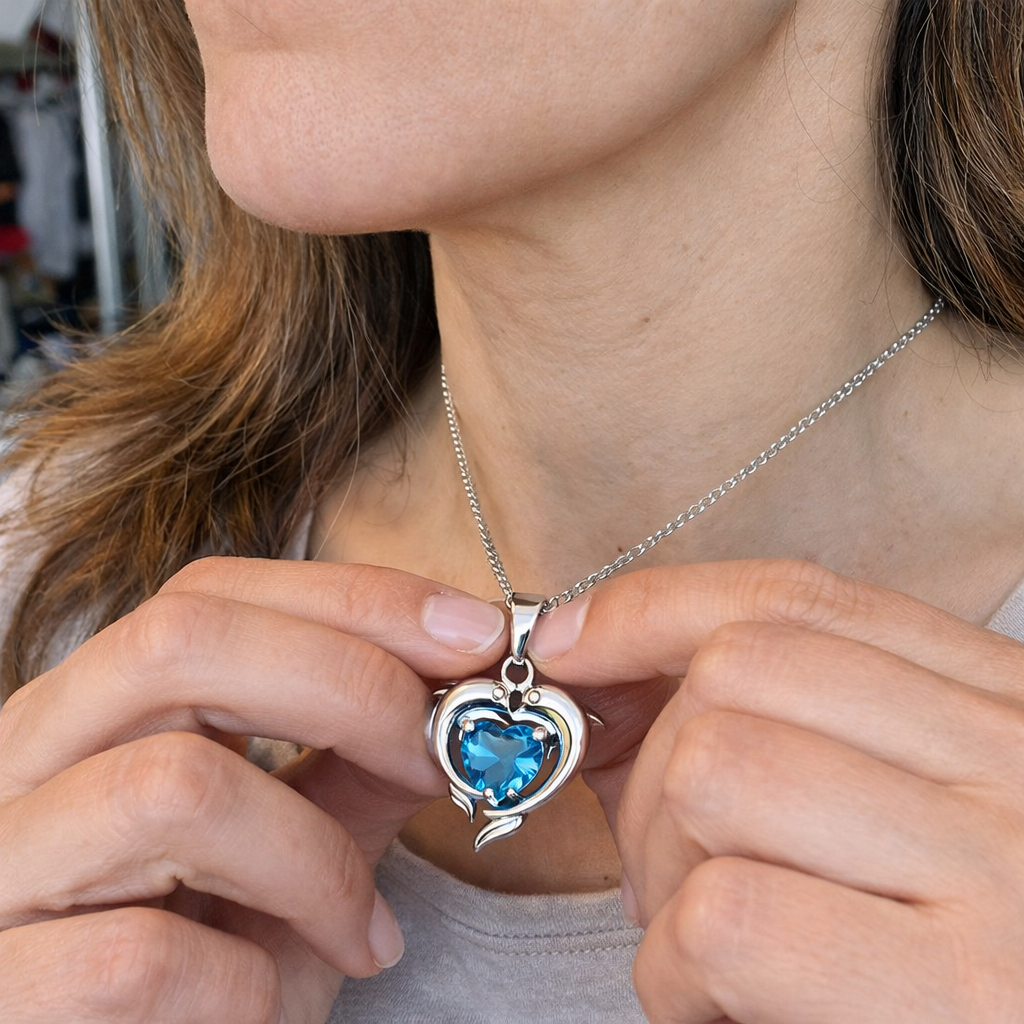 Collar Corazón del Océano