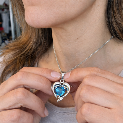 Collar Corazón del Océano