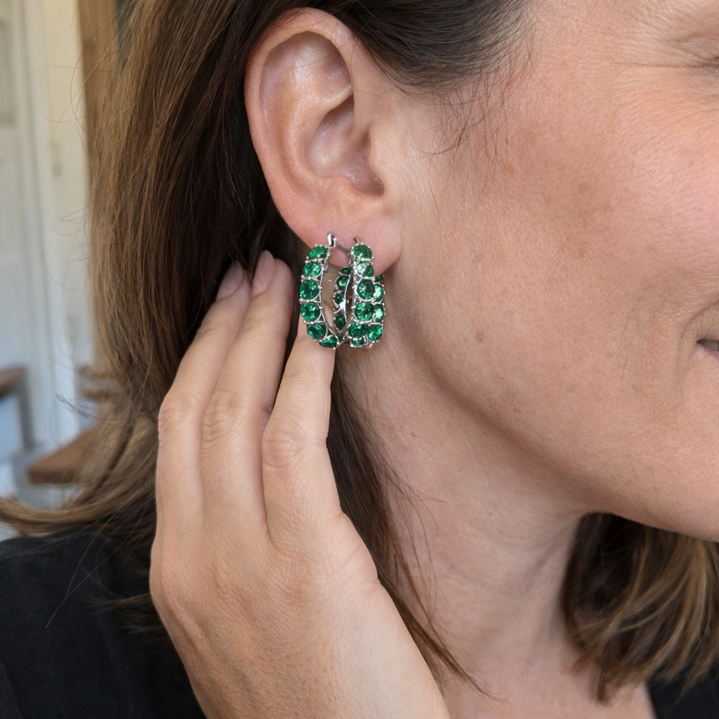 Elena Marlowe Aretes Argolla