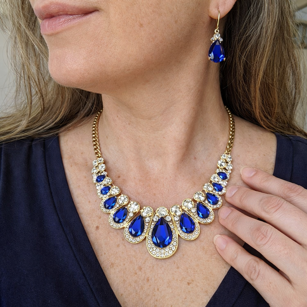 Set de Joyas de Zafiros Maevina