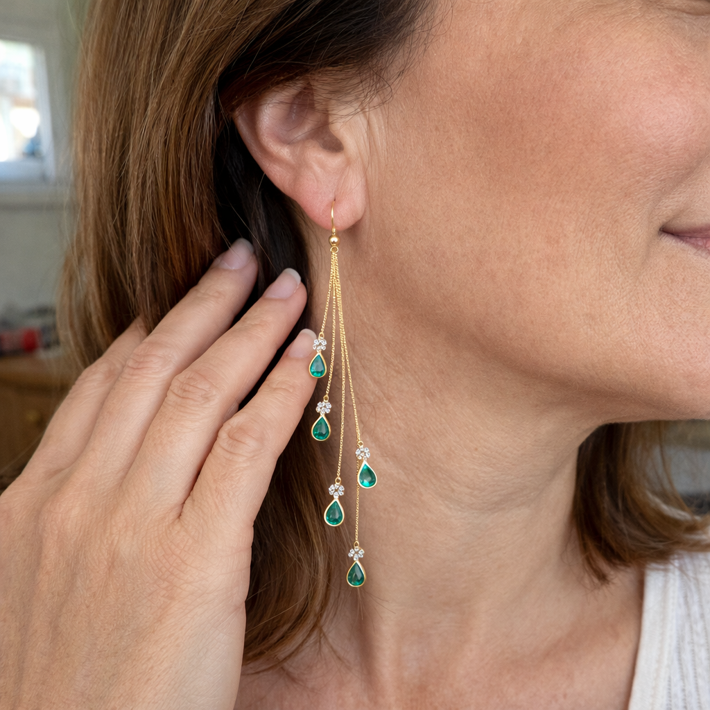 Calista Moreau Aretes Borla