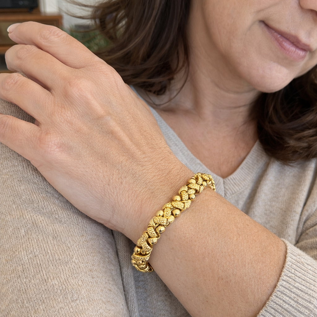 Pulsera Lirio Ola Adornada