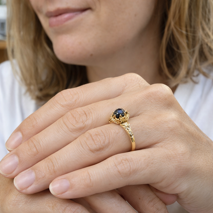 Anillo Vionne Saphirae