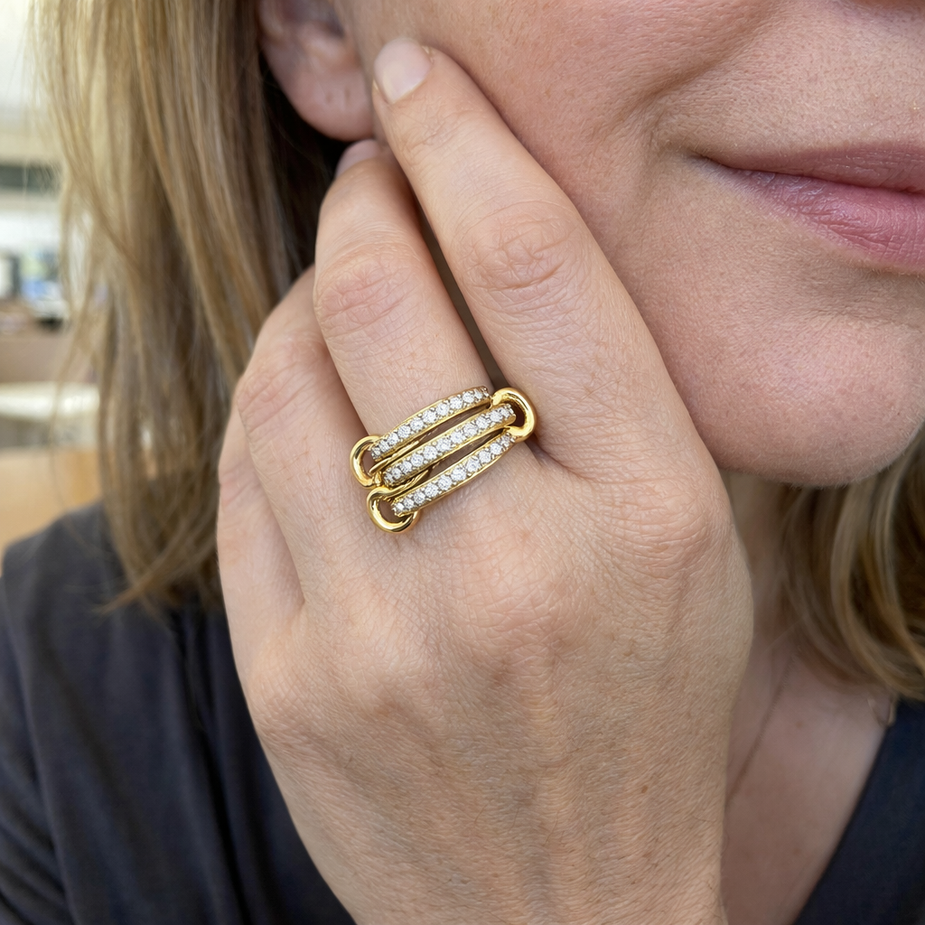 Anillos Apilables Trenzados