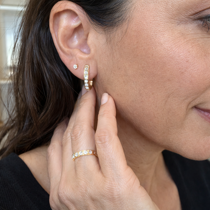 Dara Brillane Set de Aretes con Piedra