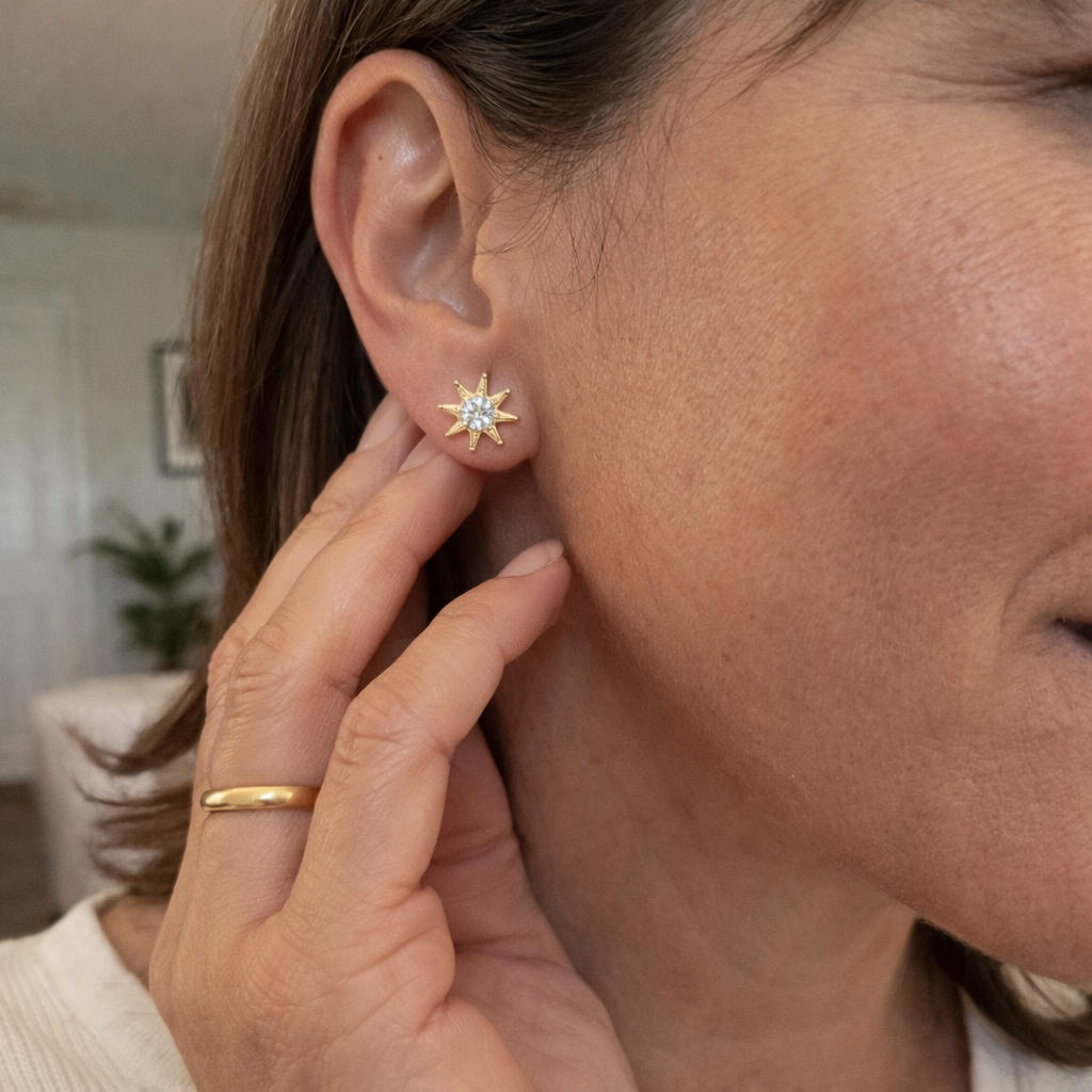 Aretes Rayo de Sol