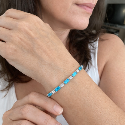 Pulsera Piedra Turquesa Natural