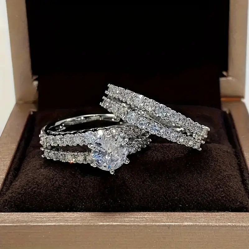Set de Anillos Brillo Eterno