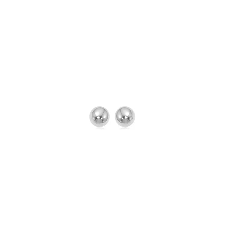 Aretes de Botón Bola Puerto