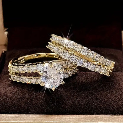 Set de Anillos Brillo Eterno