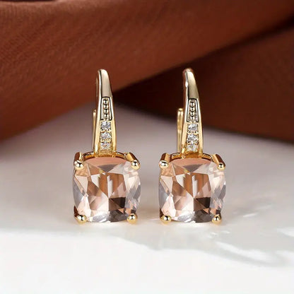 Aretes Místicos con Piedra de Zafiro