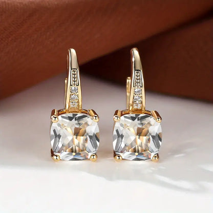 Aretes Místicos con Piedra de Zafiro