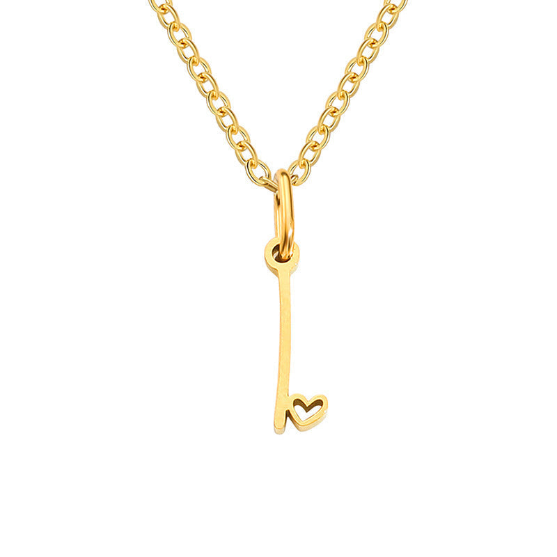 Collar con Inicial Corazón