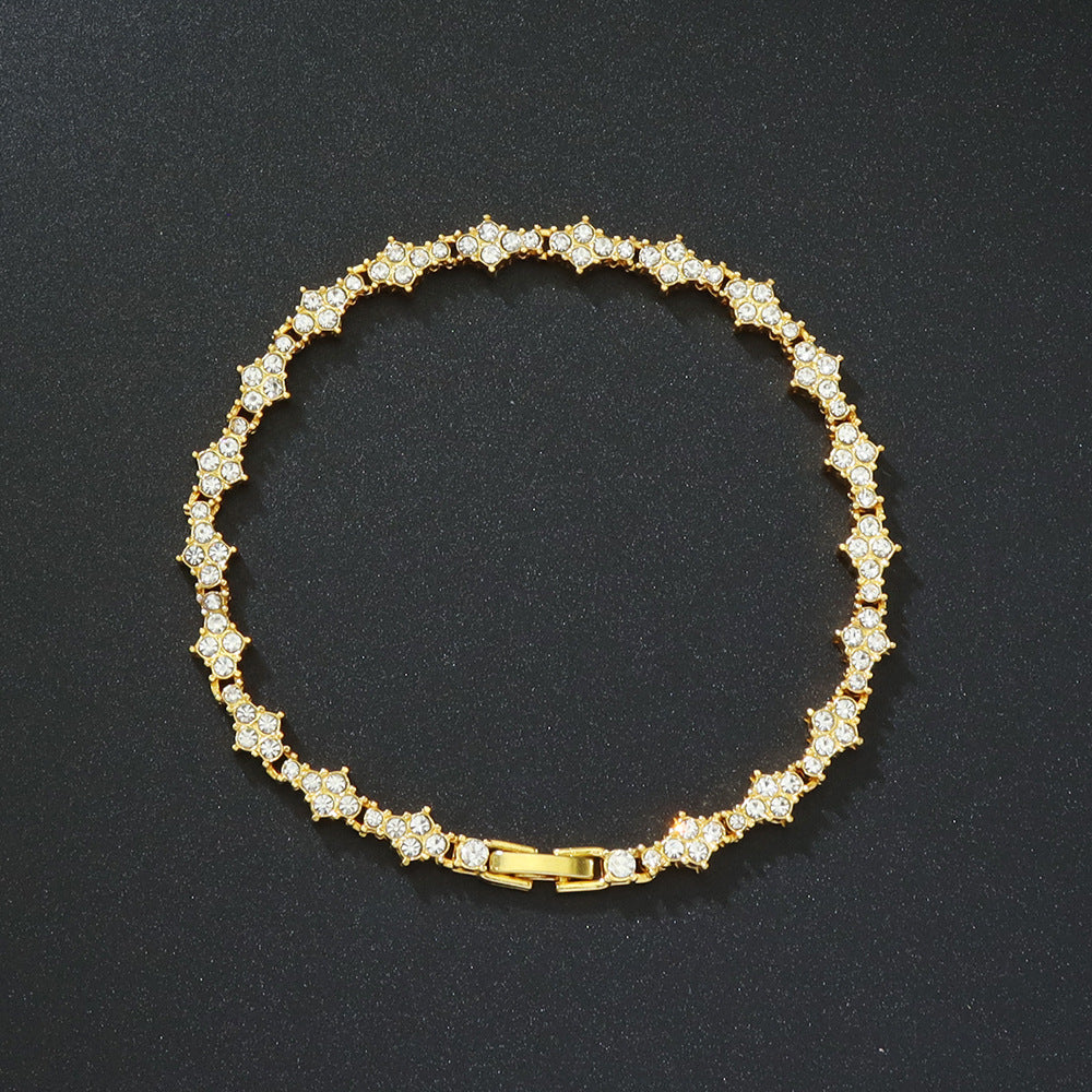 Pulsera Tennis Cluster Clásica