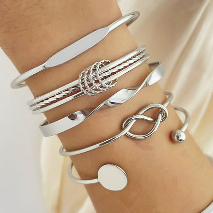 Set de Pulseras Elegancia Nudo
