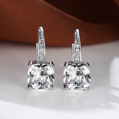 Aretes Argolla con Piedra Misteriosa