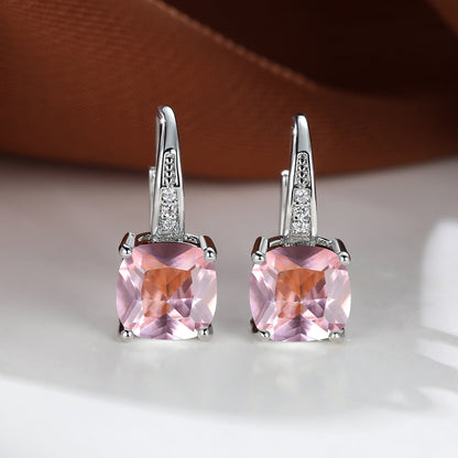 Aretes Argolla con Piedra Misteriosa