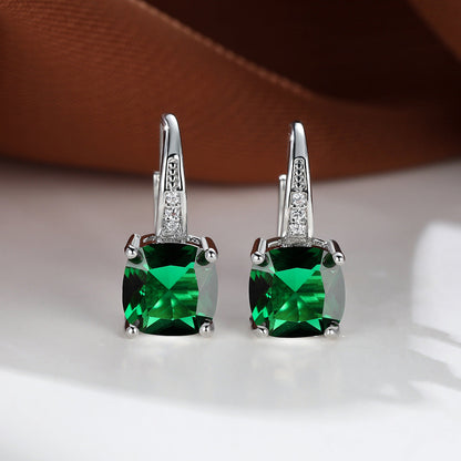 Aretes Argolla con Piedra Misteriosa