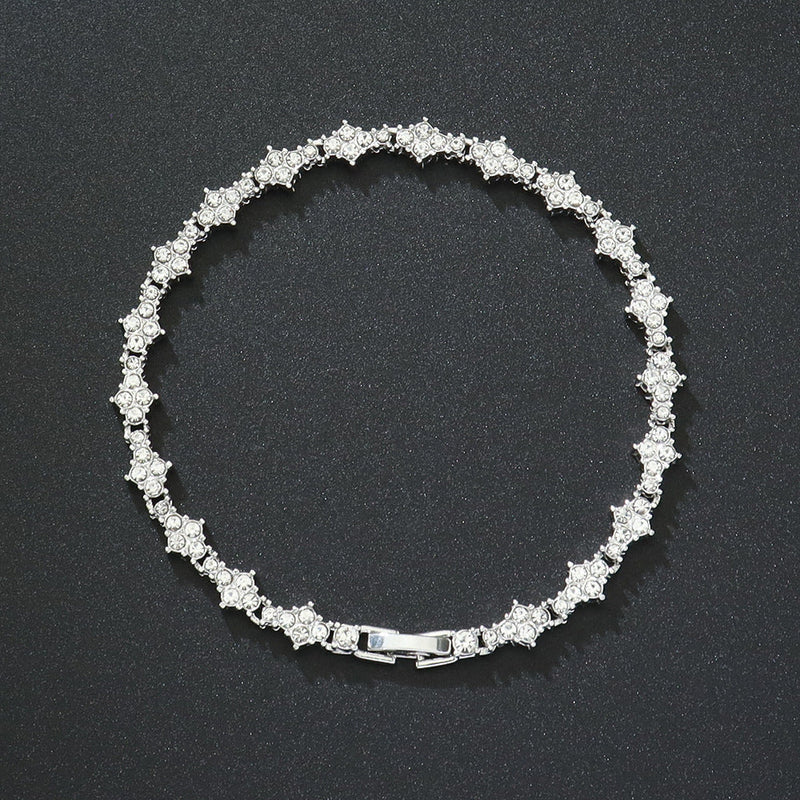 Pulsera Tennis Cluster Clásica