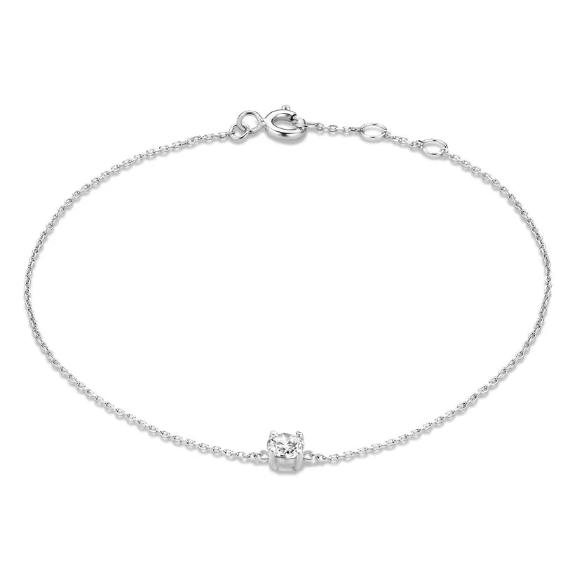 Clea Pulsera con Piedra Moissanita