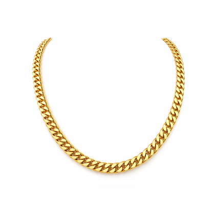 Collar Eslabón Cubano Grueso